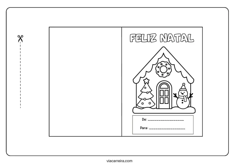 Cartões de Natal para colorir e presentear — p13 | Atividades Educação Infantil (ensinoja.com.br)