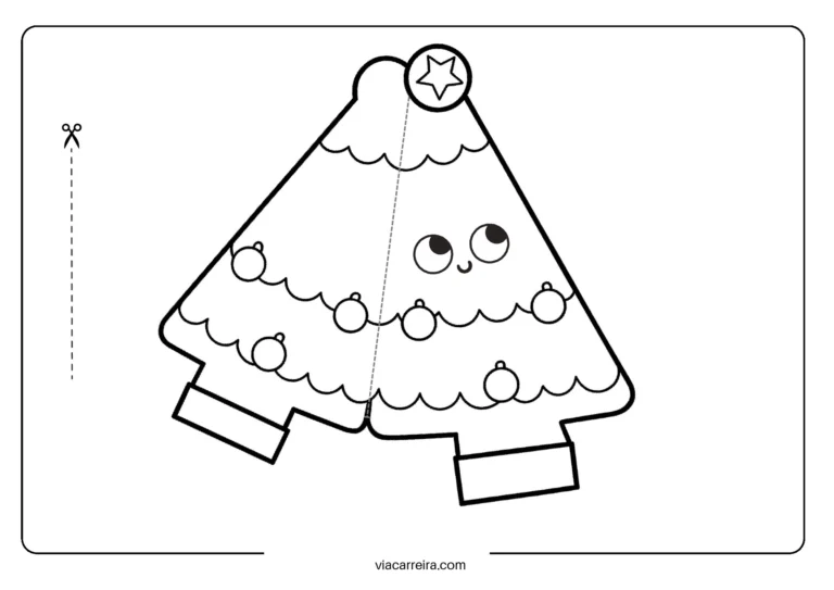 Cartões de Natal para colorir e presentear — p20 | Atividades Educação Infantil (ensinoja.com.br)