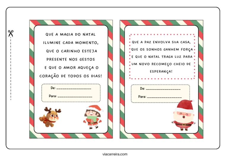 Cartões de Natal para colorir e presentear — p24 | Atividades Educação Infantil (ensinoja.com.br)