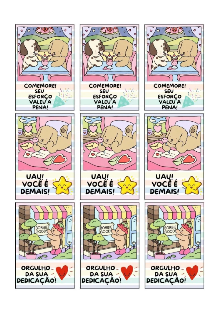 Cartões motivacionais para crianças — p1 | Atividades Educação Infantil (ensinoja.com.br)