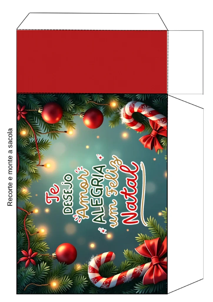 Como montar sacolas de Natal criativas — p2 | Atividades Educação Infantil (ensinoja.com.br)