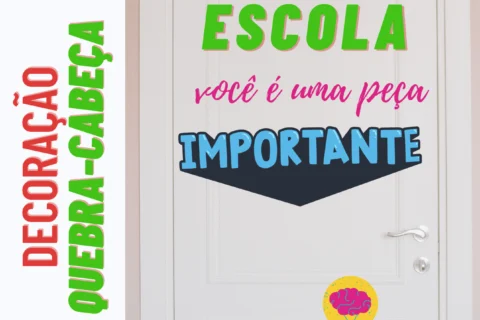 Decoração quebra-cabeça para escolas — p1 | Atividades Educação Infantil (ensinoja.com.br)