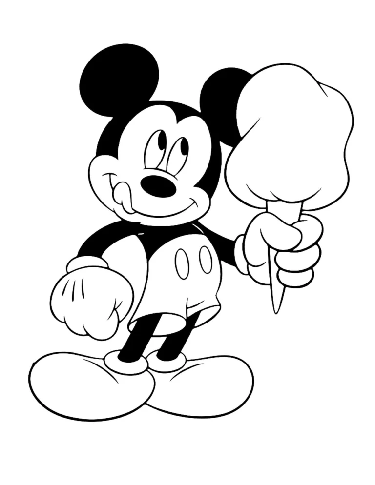 Desenhos Mickey e Minnie para Colorir PDF para Imprimir — p3 | Atividades Educação Infantil (ensinoja.com.br)