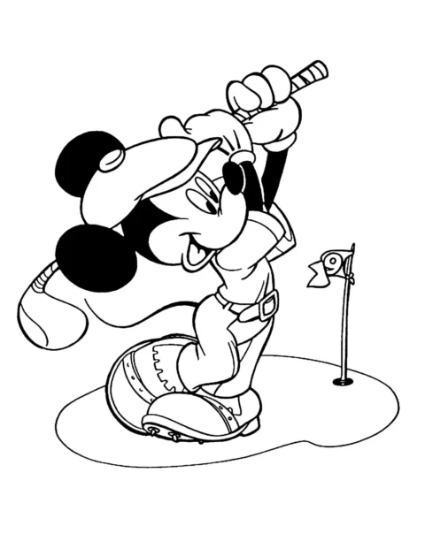 Desenhos Mickey e Minnie para Colorir PDF para Imprimir — p8 | Atividades Educação Infantil (ensinoja.com.br)
