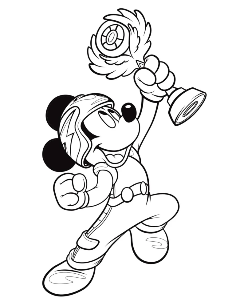 Desenhos Mickey e Minnie para Colorir PDF para Imprimir — p12 | Atividades Educação Infantil (ensinoja.com.br)