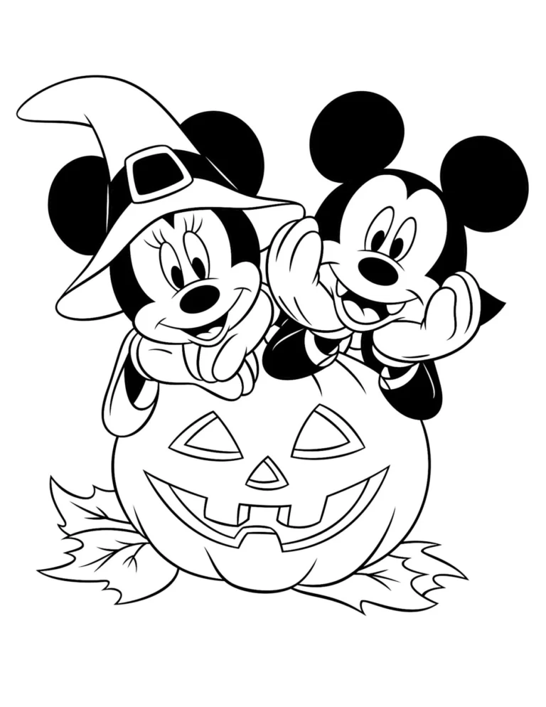 Desenhos Mickey e Minnie para Colorir PDF para Imprimir — p13 | Atividades Educação Infantil (ensinoja.com.br)