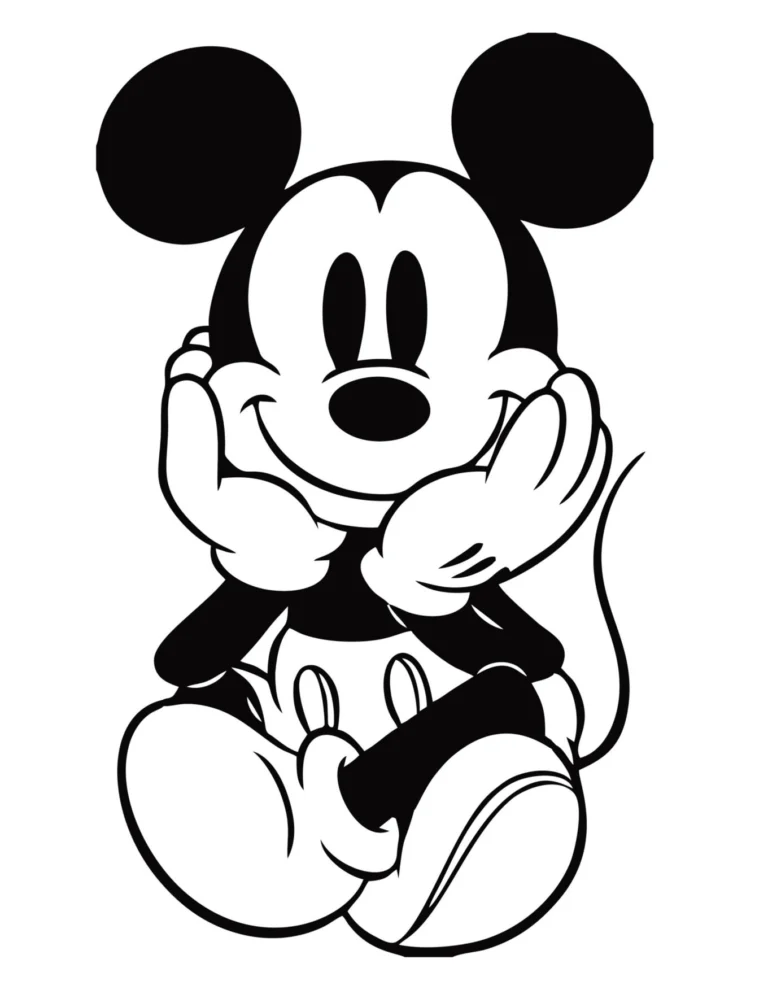 Desenhos Mickey e Minnie para Colorir PDF para Imprimir — p15 | Atividades Educação Infantil (ensinoja.com.br)