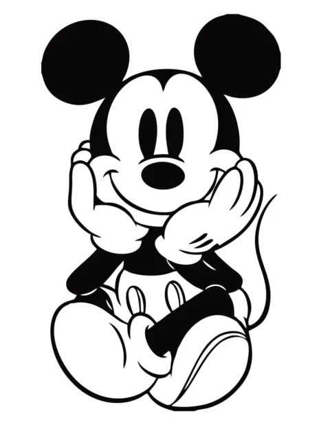 Desenhos Mickey e Minnie para Colorir PDF para Imprimir — p15 | Atividades Educação Infantil (ensinoja.com.br)