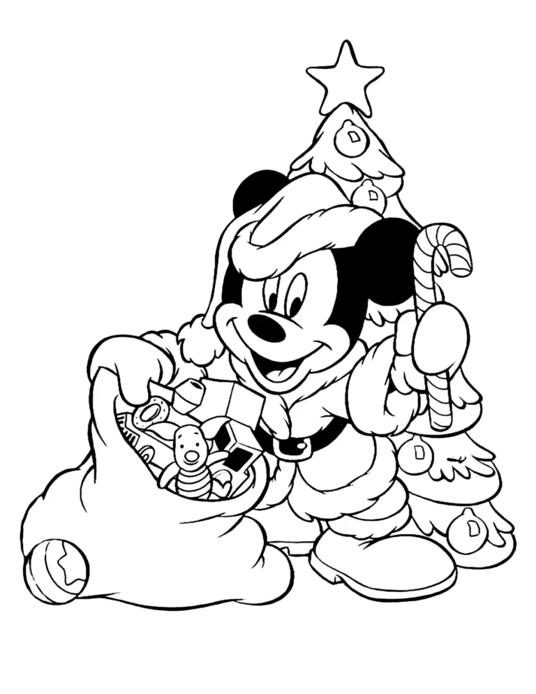 Desenhos Mickey e Minnie para Colorir PDF para Imprimir — p20 | Atividades Educação Infantil (ensinoja.com.br)