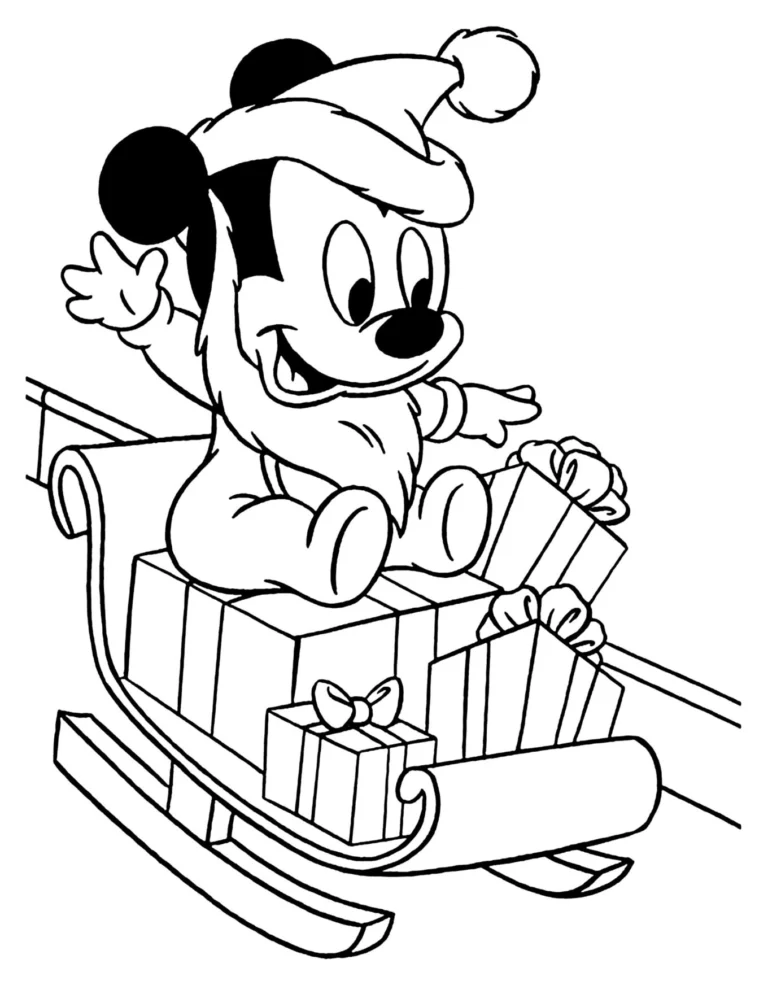 Desenhos Mickey e Minnie para Colorir PDF para Imprimir — p21 | Atividades Educação Infantil (ensinoja.com.br)