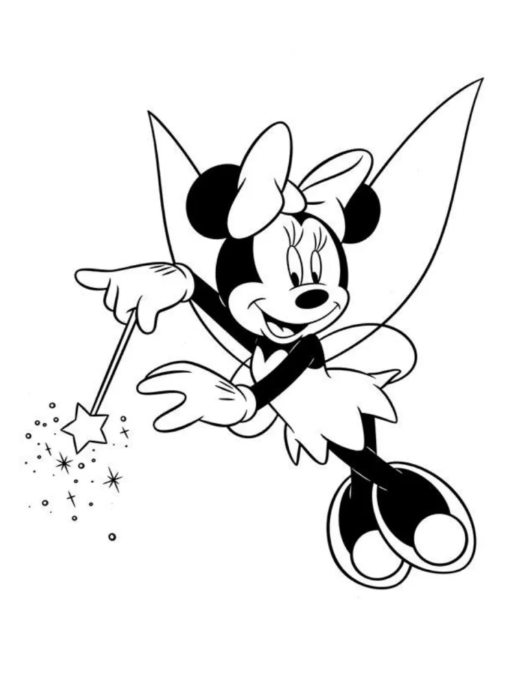Desenhos Mickey e Minnie para Colorir PDF para Imprimir — p28 | Atividades Educação Infantil (ensinoja.com.br)