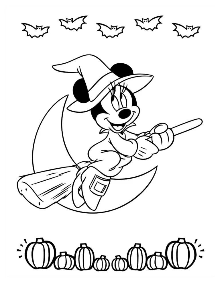 Desenhos Mickey e Minnie para Colorir PDF para Imprimir — p31 | Atividades Educação Infantil (ensinoja.com.br)