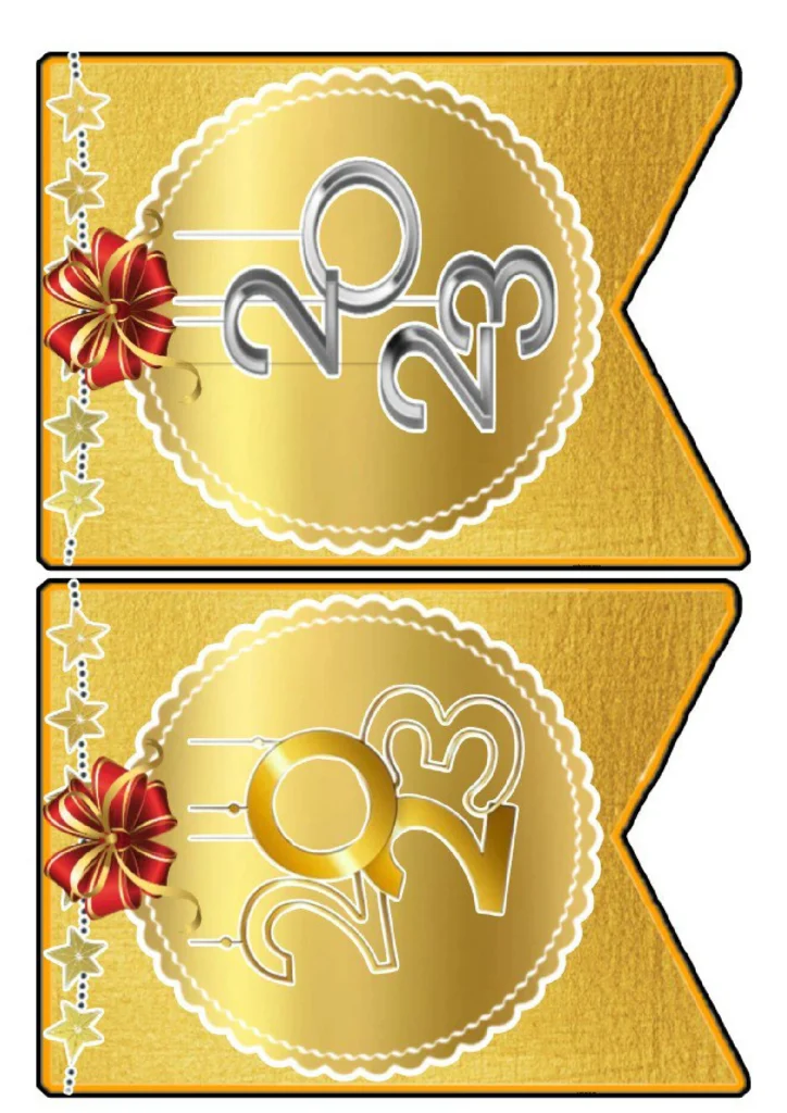 Enfeite de Bandeirinhas para o Ano Novo — p7 | Atividades Educação Infantil (ensinoja.com.br)