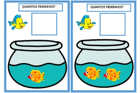 Jogo Quantos Peixinhos: Conte e Marque 1 a 10 (PDF) — p1 | Atividades Educação Infantil (ensinoja.com.br)