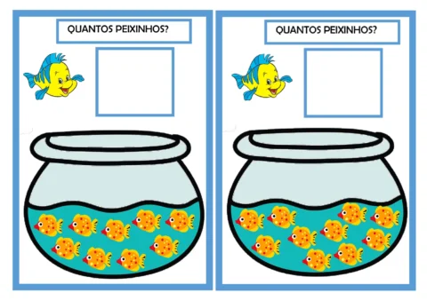 Jogo Quantos Peixinhos: Conte e Marque 1 a 10 (PDF) — p5 | Atividades Educação Infantil (ensinoja.com.br)