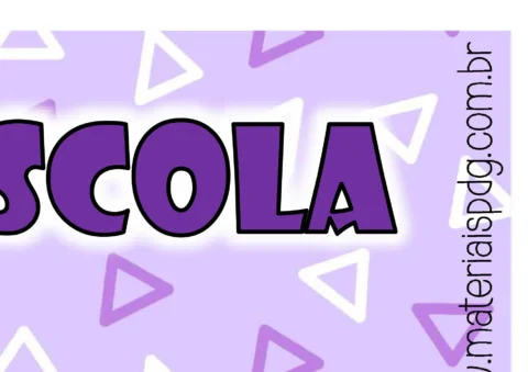 O brilho da nossa escola e você — p4 | Atividades Educação Infantil (ensinoja.com.br)