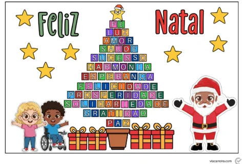 Painel de Natal Escolar para Imprimir (PDF) + Moldes — p16 | Atividades Educação Infantil (ensinoja.com.br)