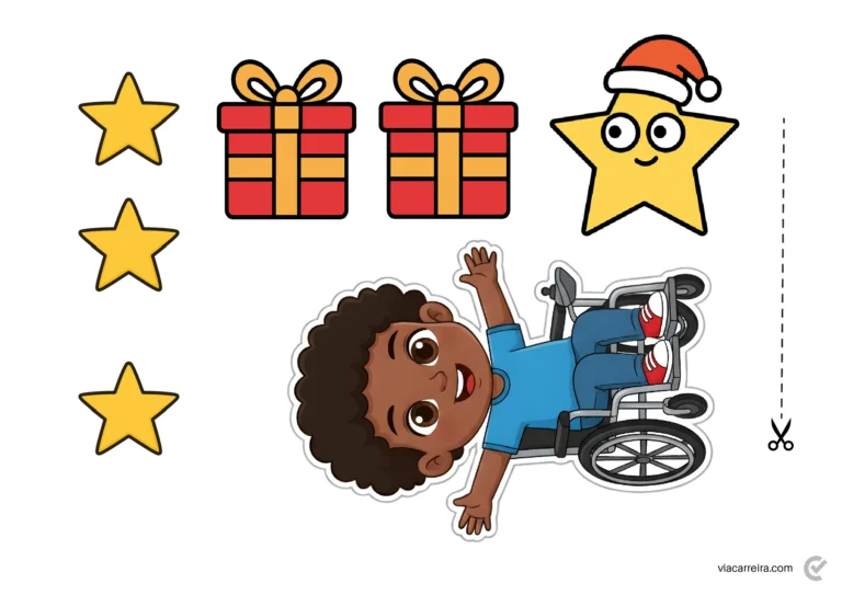 Painel de Natal Escolar para Imprimir (PDF) + Moldes — p19 | Atividades Educação Infantil (ensinoja.com.br)