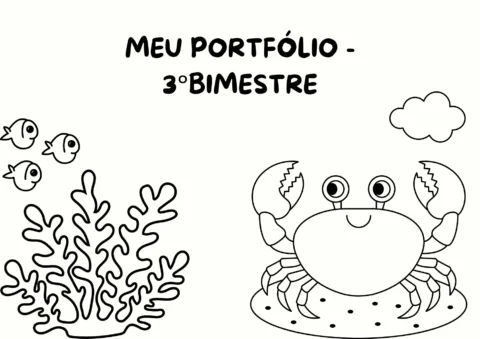 Portfólio Escolar Fundo do Mar Educação Infantil PDF — p5 | Atividades Educação Infantil (ensinoja.com.br)