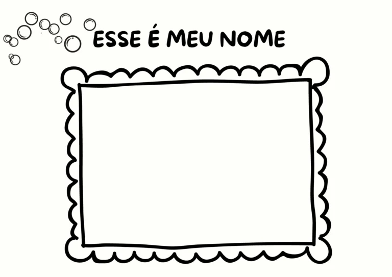 Portfólio Escolar Fundo do Mar Educação Infantil PDF — p18 | Atividades Educação Infantil (ensinoja.com.br)