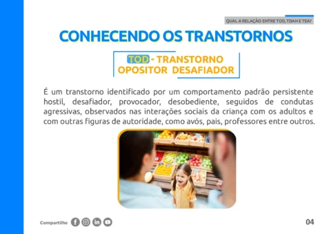 TOD, TDAH e TEA: guia de diferenças e comorbidades (PDF) — p4 | Atividades Educação Infantil (ensinoja.com.br)