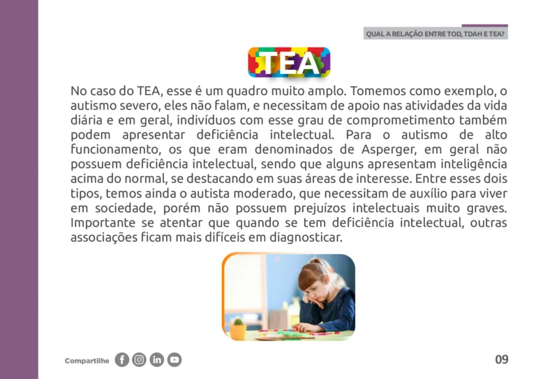 TOD, TDAH e TEA: guia de diferenças e comorbidades (PDF) — p9 | Atividades Educação Infantil (ensinoja.com.br)