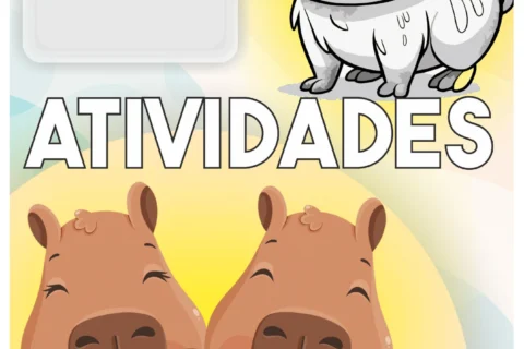 Atividades da Capivara para Imprimir (Alfabetização — p1 | Atividades Educação Infantil (ensinoja.com.br)