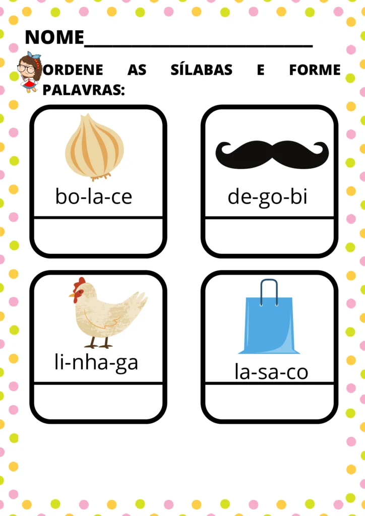 Atividades de alfabetização e letramento — p22 | Atividades Educação Infantil (ensinoja.com.br)