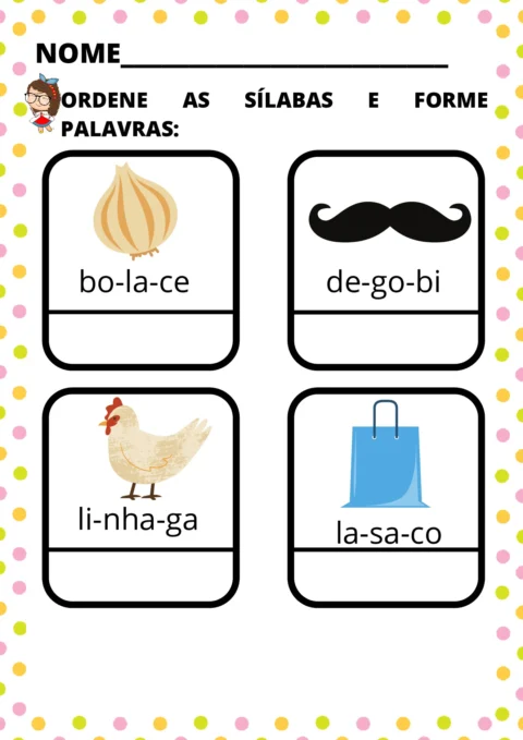 Atividades de alfabetização e letramento — p22 | Atividades Educação Infantil (ensinoja.com.br)