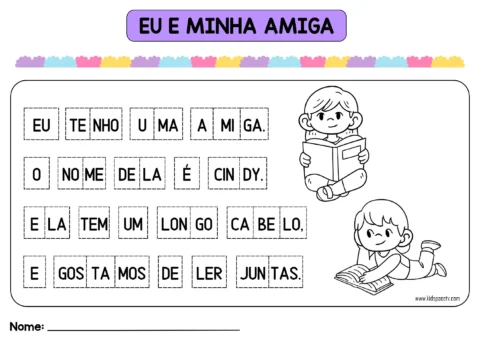 Atividades de escrita para crianças — p3 | Atividades Educação Infantil (ensinoja.com.br)