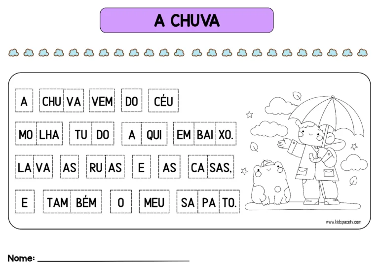 Atividades de escrita para crianças — p6 | Atividades Educação Infantil (ensinoja.com.br)