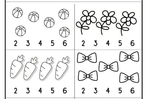 Atividades de Números para Maternal/Pré (PDF Imprimir) — p4 | Atividades Educação Infantil (ensinoja.com.br)