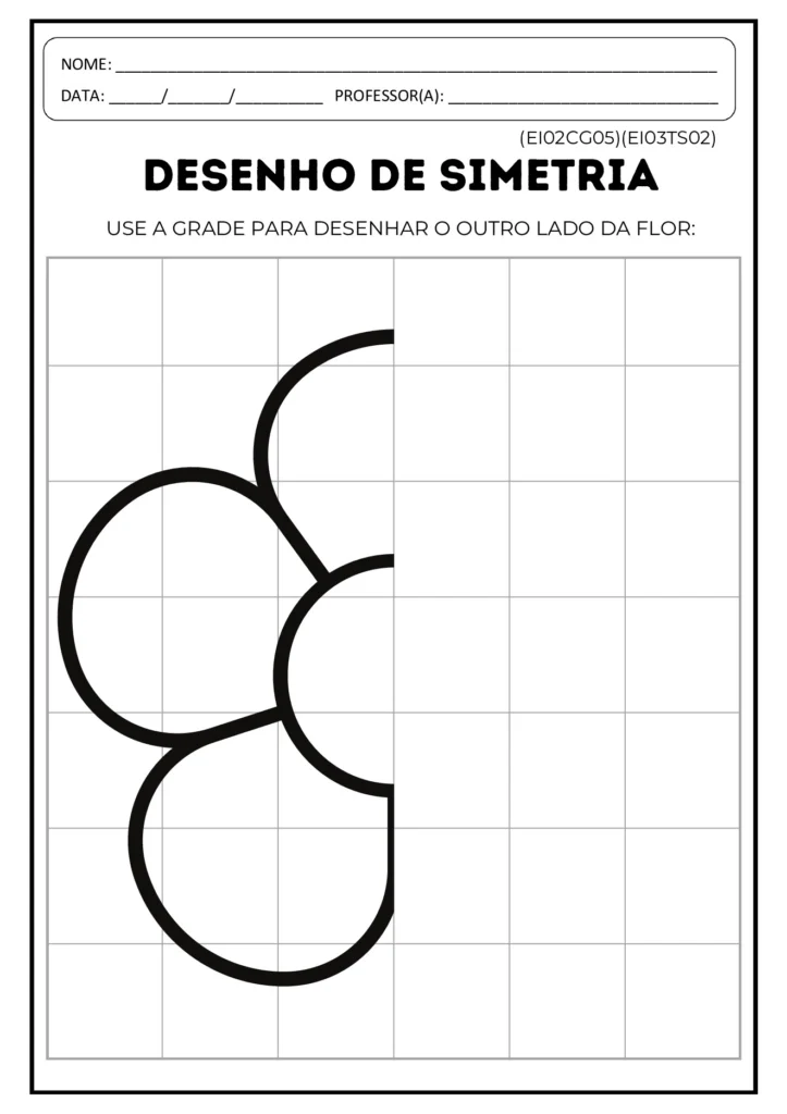 Atividades de simetria para Educação Infantil em PDF — p4 | Atividades Educação Infantil (ensinoja.com.br)