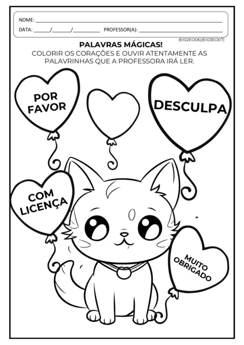 Atividades Identidade e Família (Maternal e Pré-Escola) — p9 | Atividades Educação Infantil (ensinoja.com.br)