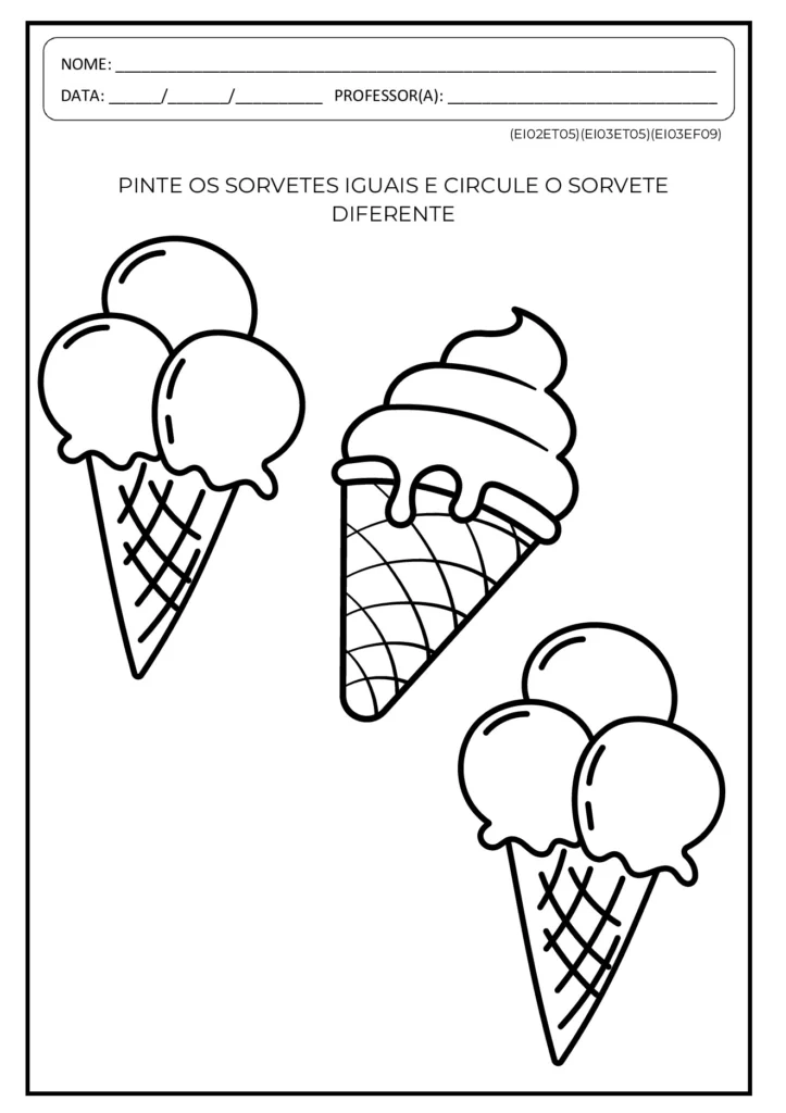 Atividades Maternal e Pré: Sombras, Colorir, ligue e desenho livre — p4 | Atividades Educação Infantil (ensinoja.com.br)