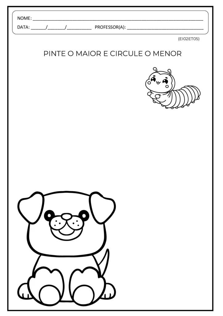 Coordenação Motora Maternal/Pré: Pintura e Pontilhado — p4 | Atividades Educação Infantil (ensinoja.com.br)