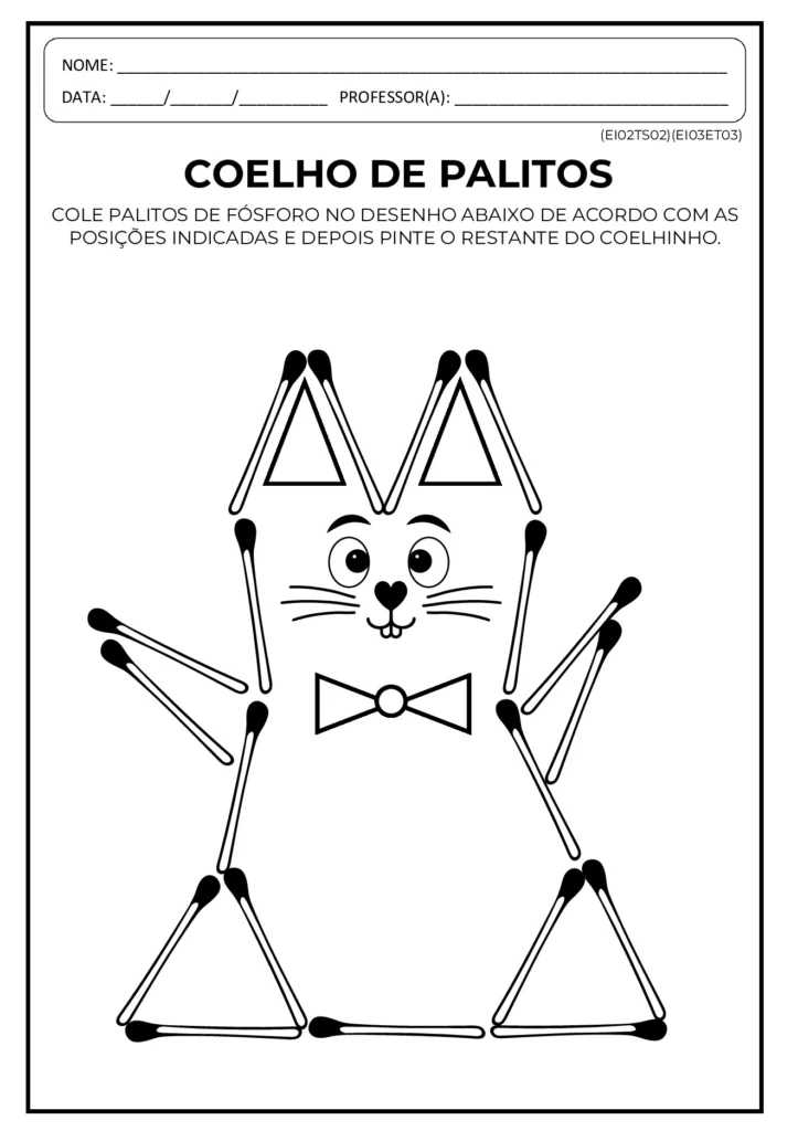 Coordenação Motora Maternal/Pré: Pintura e Pontilhado — p8 | Atividades Educação Infantil (ensinoja.com.br)