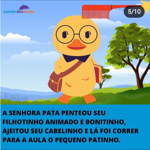 História Infantil Volta às Aulas dos Bichos (PDF) — p5 | Atividades Educação Infantil (ensinoja.com.br)
