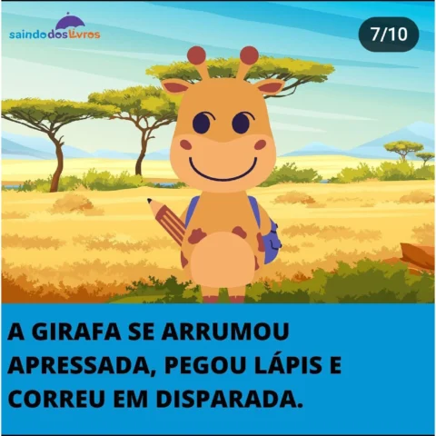 História Infantil Volta às Aulas dos Bichos (PDF) — p7 | Atividades Educação Infantil (ensinoja.com.br)