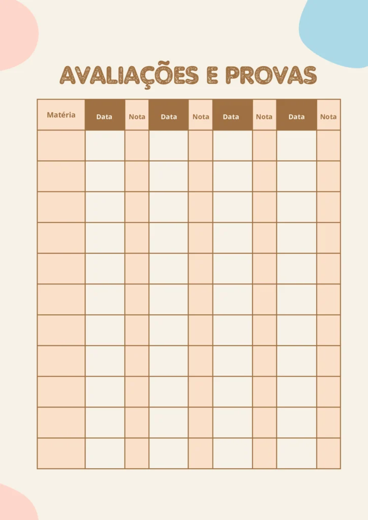 Planner Escolar 2026 Mensal Capivara para Imprimir — p4 | Atividades Educação Infantil (ensinoja.com.br)