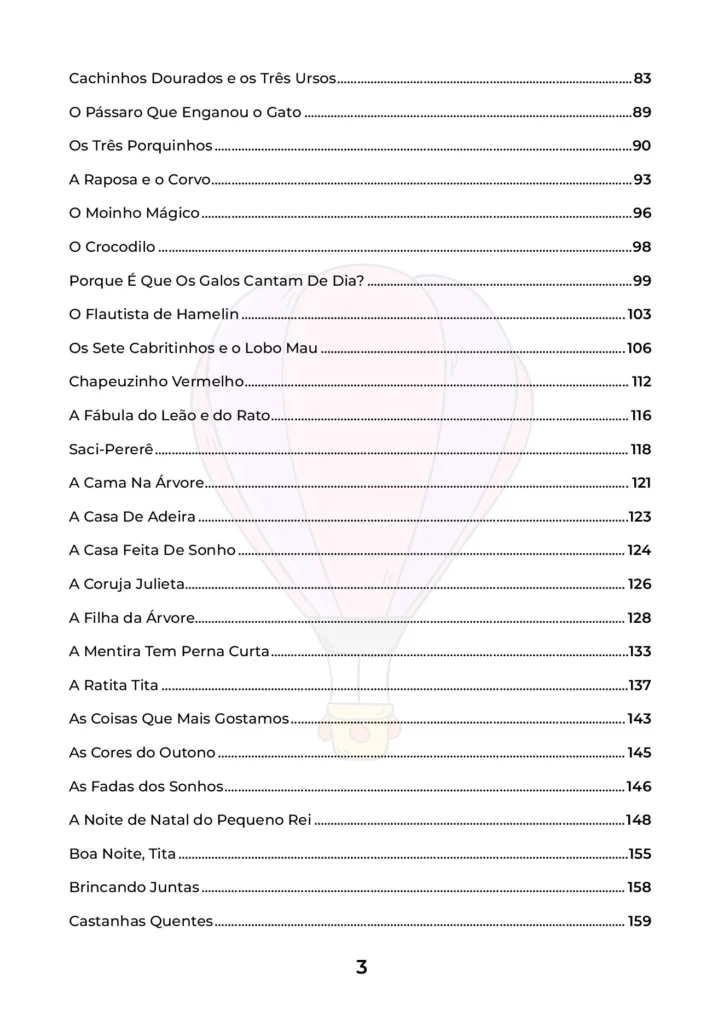 100 Histórias Infantis: Contos Clássicos para Crianças (PDF) — p3 | Atividades Educação Infantil (ensinoja.com.br)