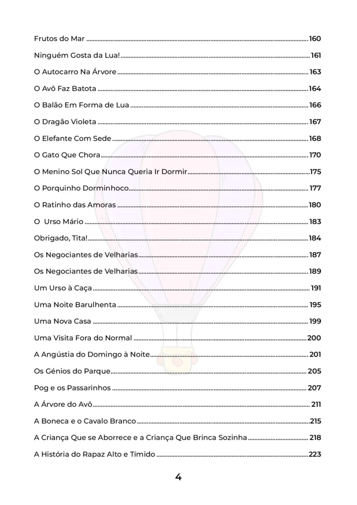 100 Histórias Infantis: Contos Clássicos para Crianças (PDF) — p4 | Atividades Educação Infantil (ensinoja.com.br)