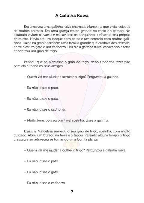 100 Histórias Infantis: Contos Clássicos para Crianças (PDF) — p7 | Atividades Educação Infantil (ensinoja.com.br)