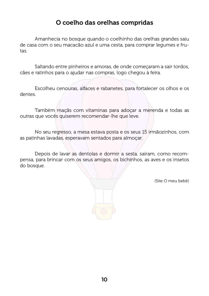 100 Histórias Infantis: Contos Clássicos para Crianças (PDF) — p10 | Atividades Educação Infantil (ensinoja.com.br)