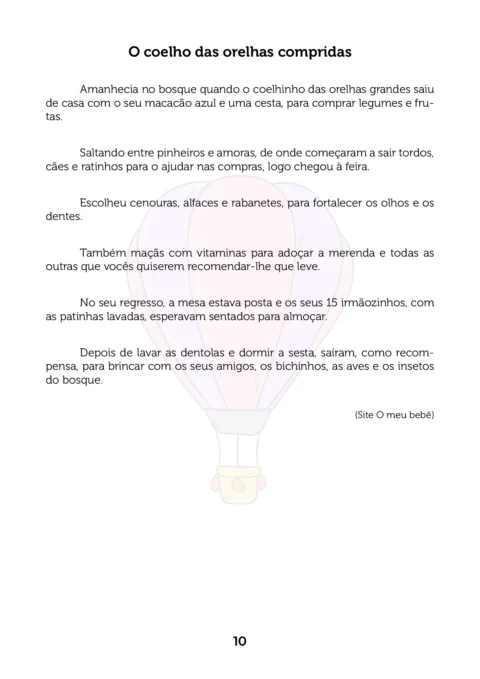 100 Histórias Infantis: Contos Clássicos para Crianças (PDF) — p10 | Atividades Educação Infantil (ensinoja.com.br)