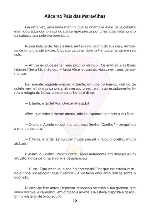 100 Histórias Infantis: Contos Clássicos para Crianças (PDF) — p15 | Atividades Educação Infantil (ensinoja.com.br)