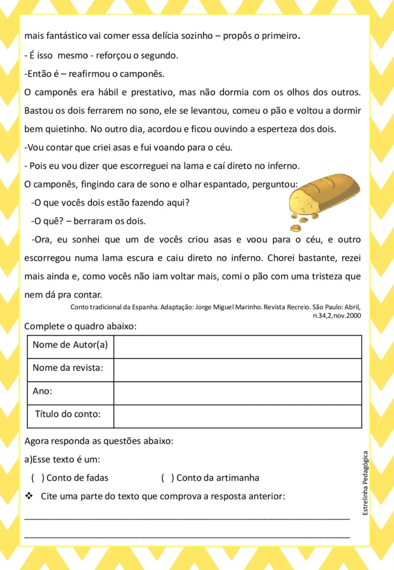 Atividade de Português 4º Ano: Verbos para Imprimir (PDF) — p3 | Atividades Educação Infantil (ensinoja.com.br)