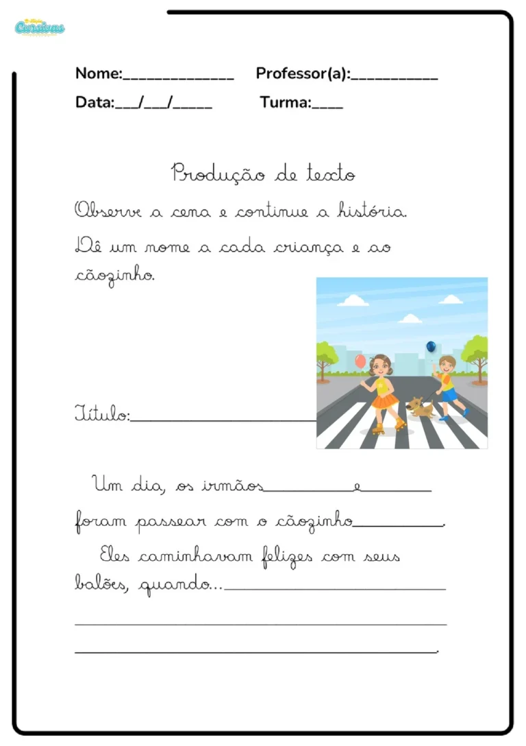 Atividades de Produção de Texto 2º Ano para Imprimir (PDF) — p2 | Atividades Educação Infantil (ensinoja.com.br)