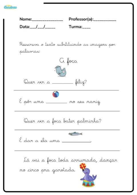 Atividades de Produção de Texto 2º Ano para Imprimir (PDF) — p8 | Atividades Educação Infantil (ensinoja.com.br)