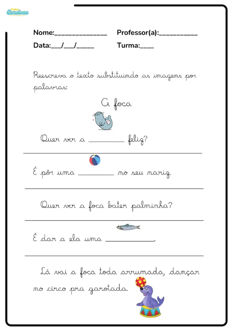 Atividades de Produção de Texto 2º Ano para Imprimir (PDF) — p8 | Atividades Educação Infantil (ensinoja.com.br)